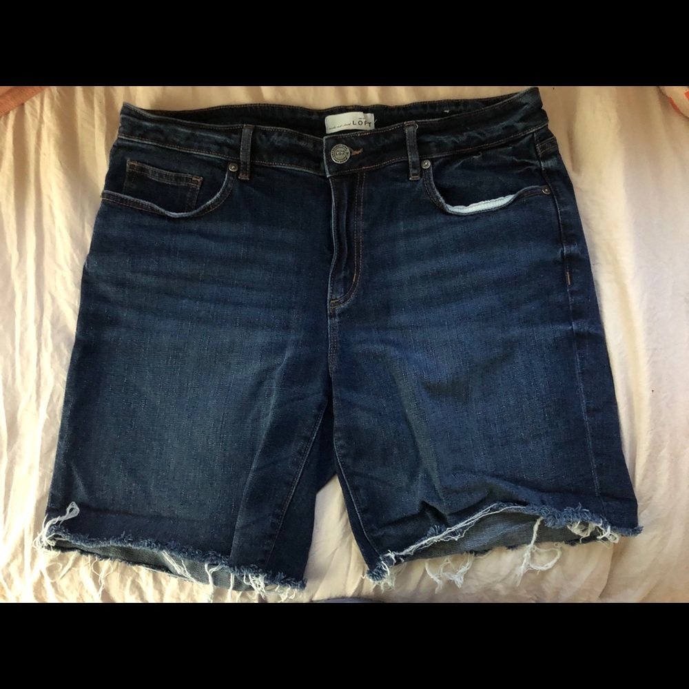 LOFT denim shorts